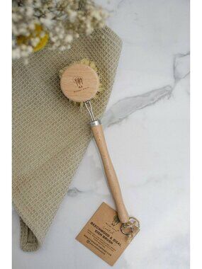 Sisal Kitchen Brush NEW Reusable Minimalist Kitchen Decor Home Decor